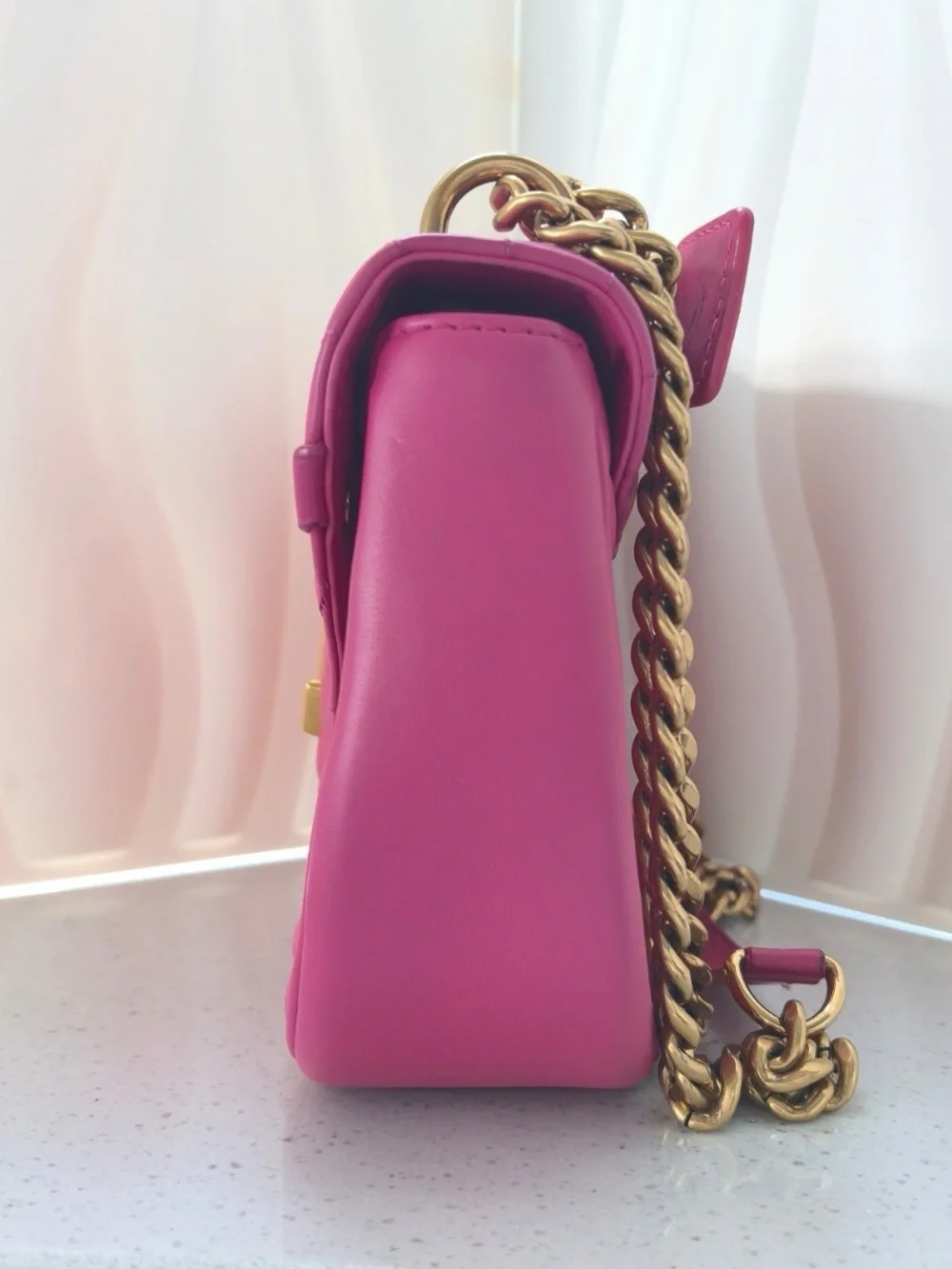 Louis Vuitton New Wave Chain bag MM Hot Pink Quilted Shoulder Bag - Picture 7 of 14